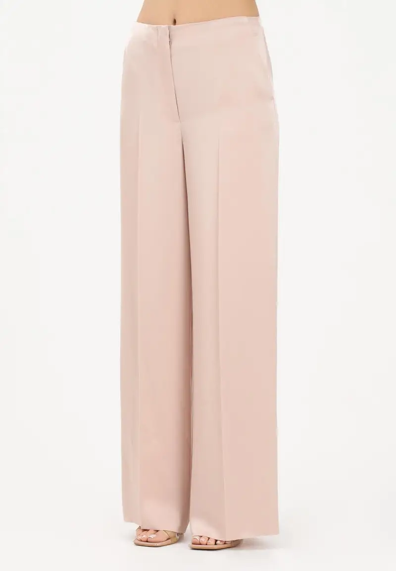 Pantalone elegante LIMONCELLO rosa da donna