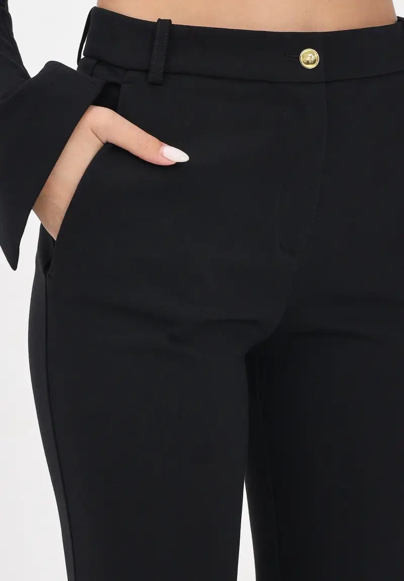PINKO Pantalone flare-fit nero da donna miniatura 2
