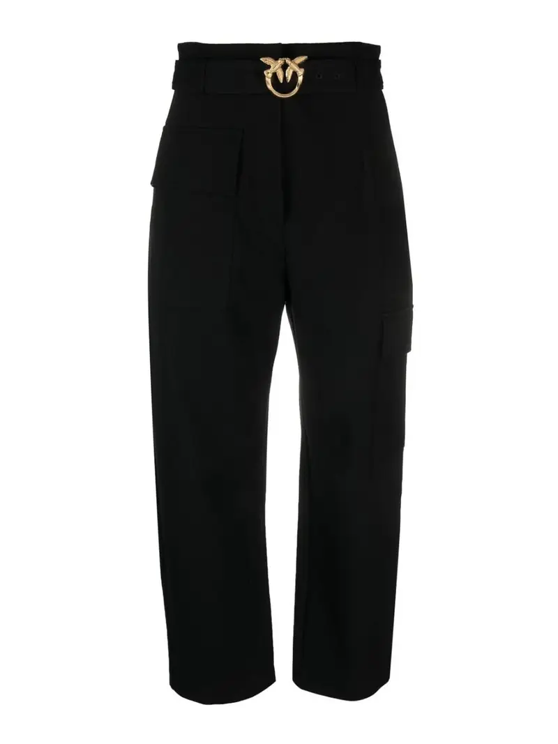 Pinko Pantaloni cargo Nero 3313314