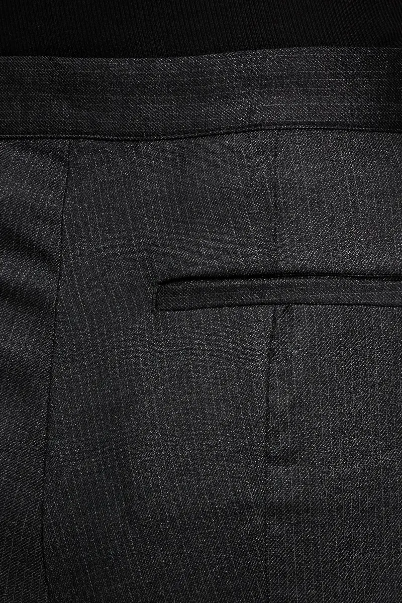 pantaloni con lana colore nero 106124 A305 miniatura 4