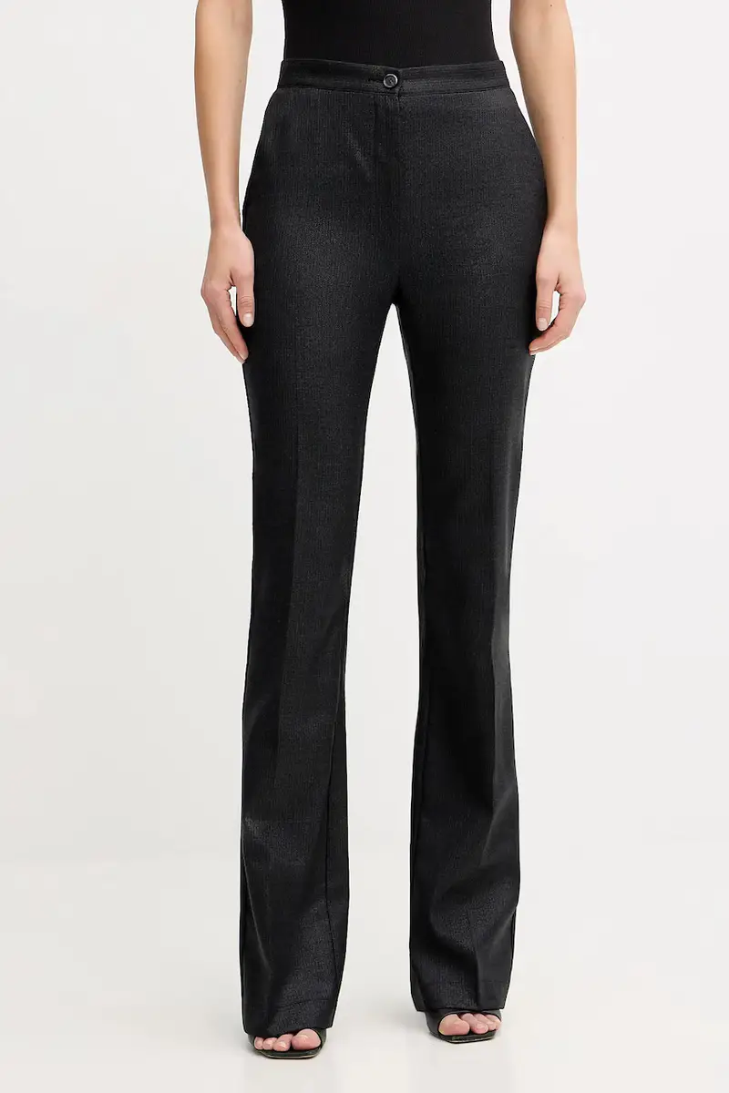 pantaloni con lana colore nero 106124 A305