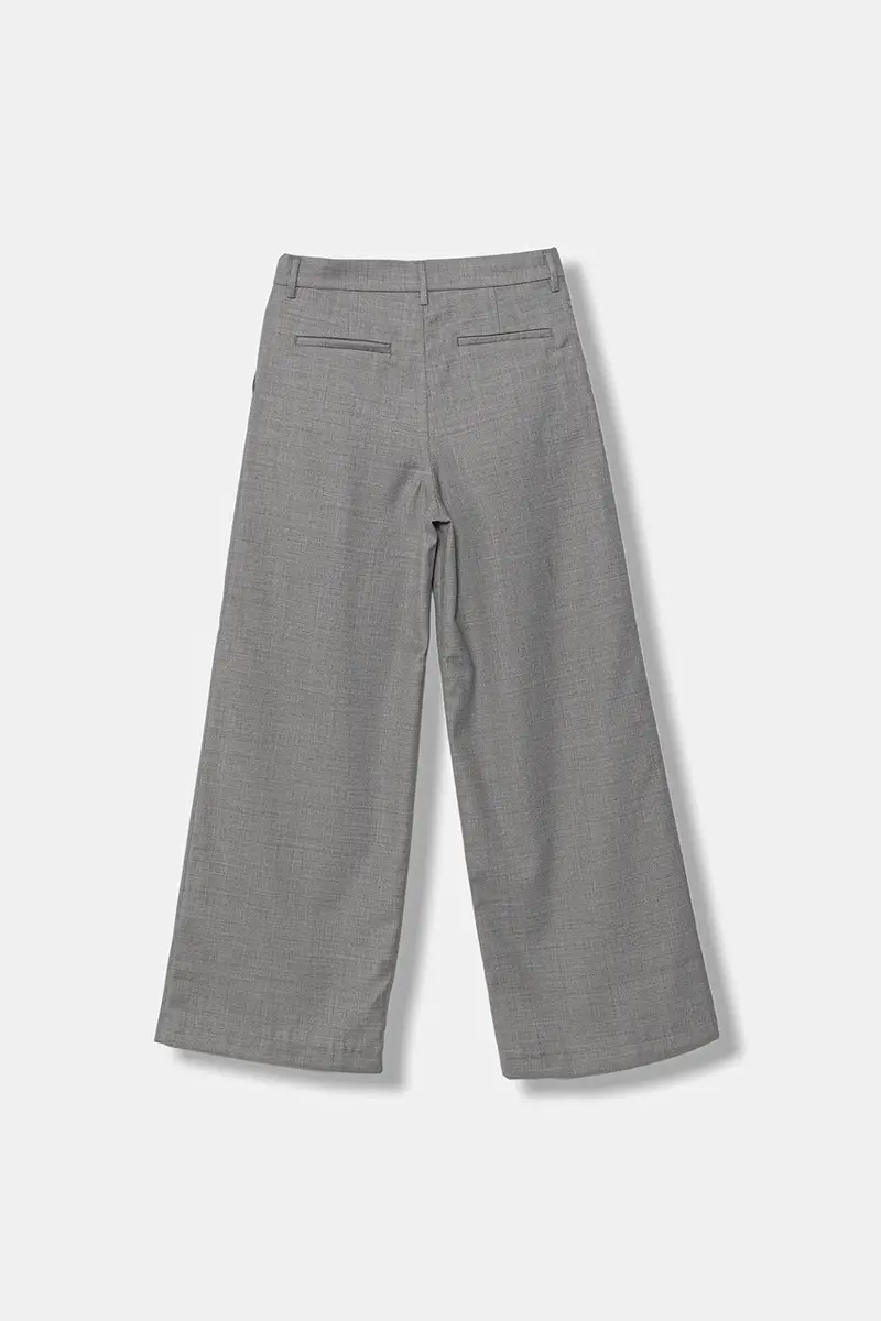 pantaloni con lana per bambini colore grigio KFPA037.C.ML025 miniatura 2