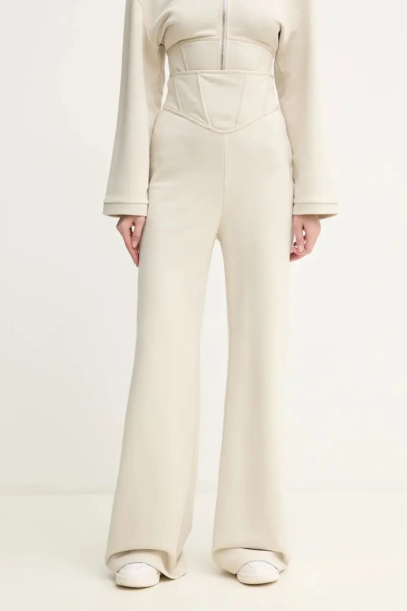 pantaloni donna colore beige 105024 A2HB