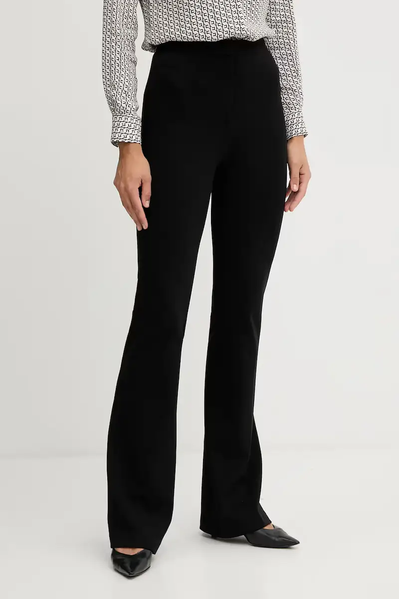 pantaloni donna colore bianco Nero