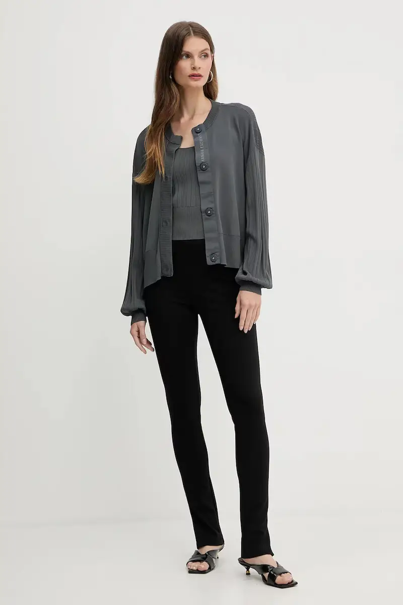 pantaloni donna colore nero 105457 A15M miniatura 2