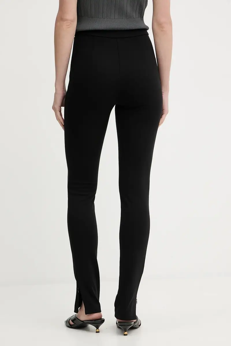pantaloni donna colore nero 105457 A15M miniatura 3