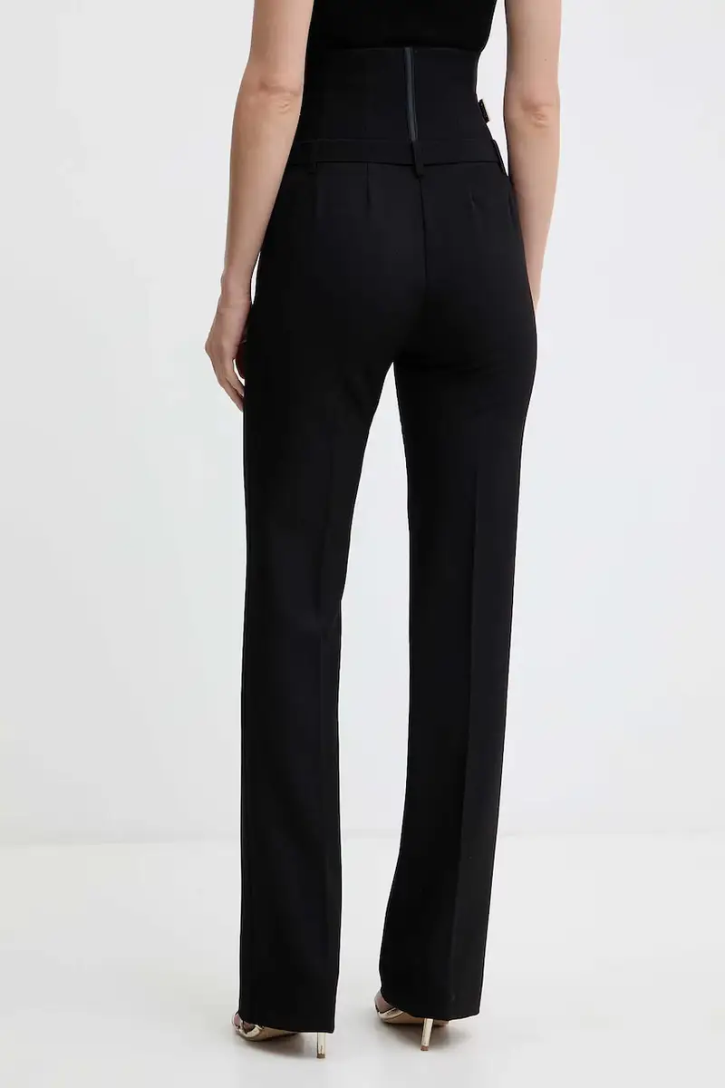 pantaloni donna colore nero 105654 A2QV miniatura 2