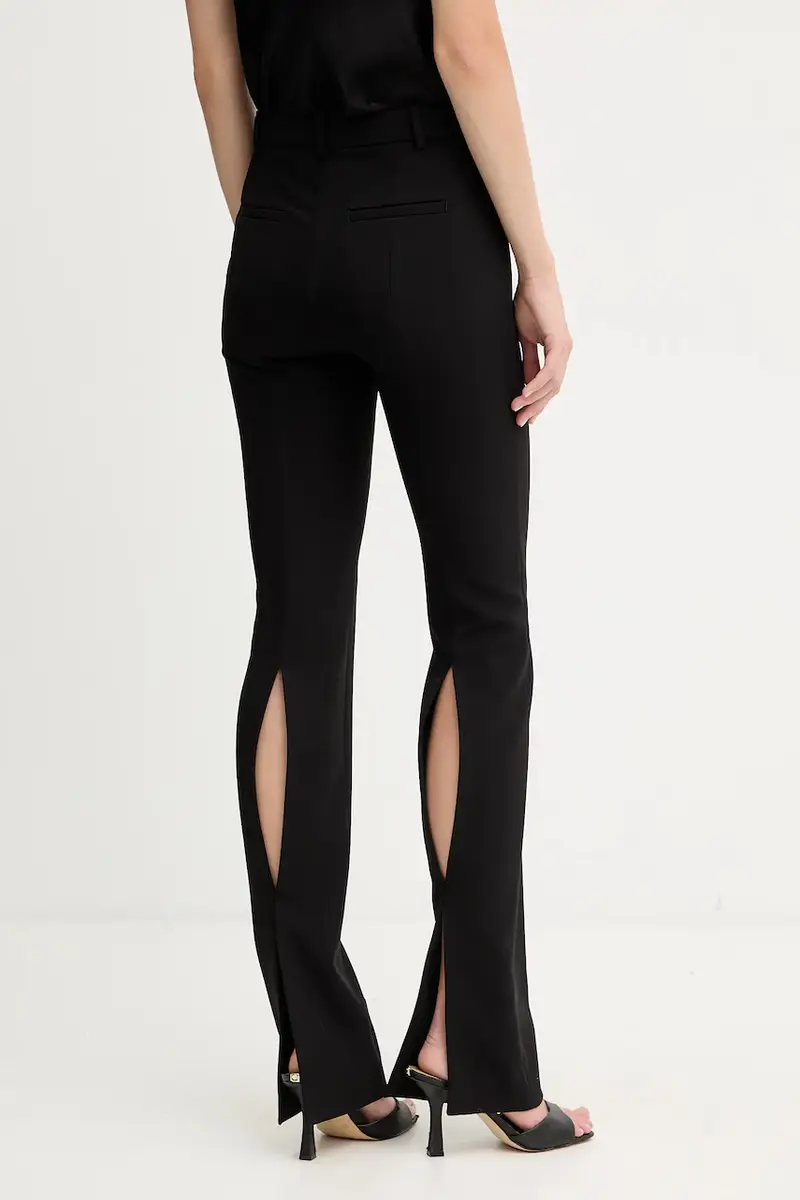 pantaloni donna colore nero 105706 A2R9 miniatura 3