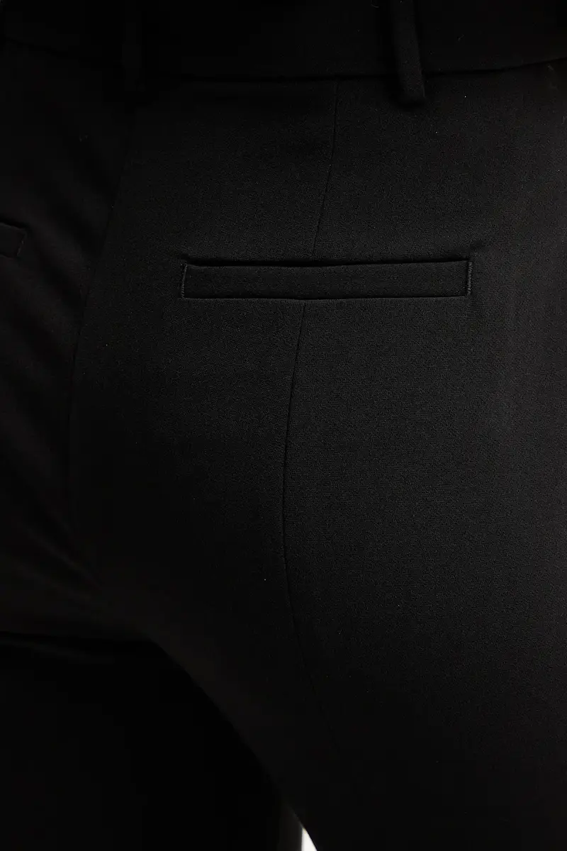 pantaloni donna colore nero 105706 A2R9 miniatura 4