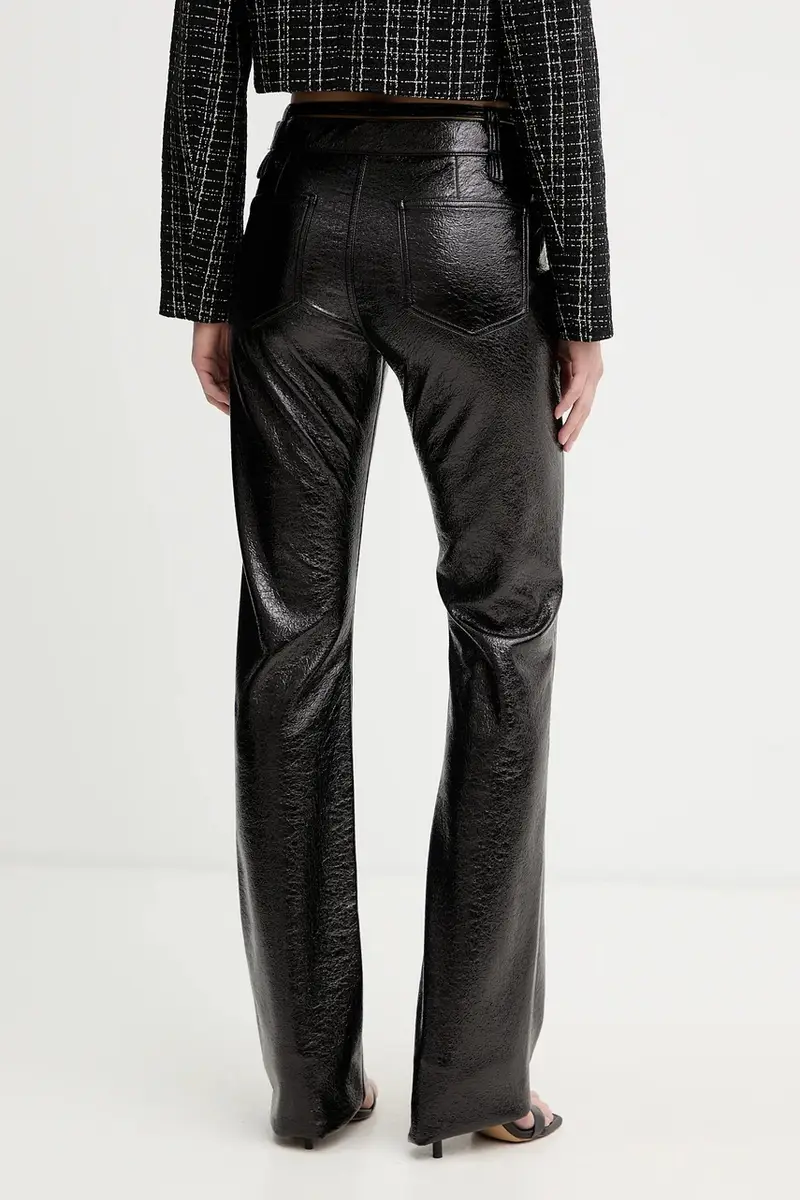 pantaloni donna colore nero 105950 A2YG miniatura 3