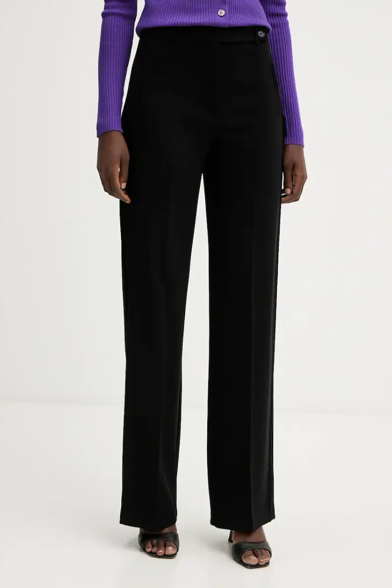 pantaloni donna colore nero 106145 A304