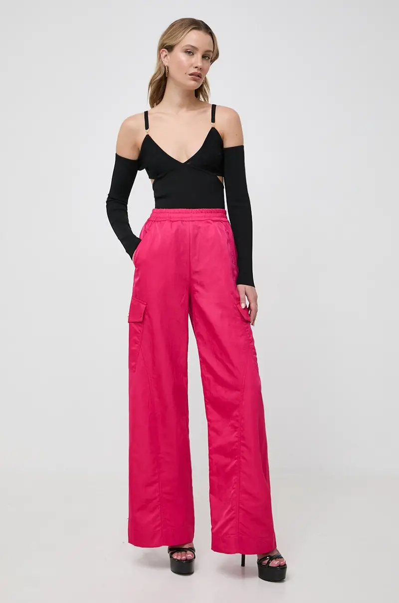 pantaloni donna colore rosa