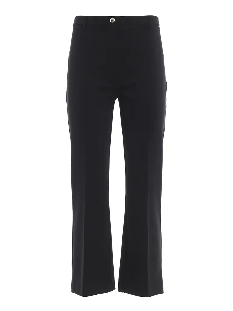 Pantaloni Ezio 9 neri in tecno jersey Nero