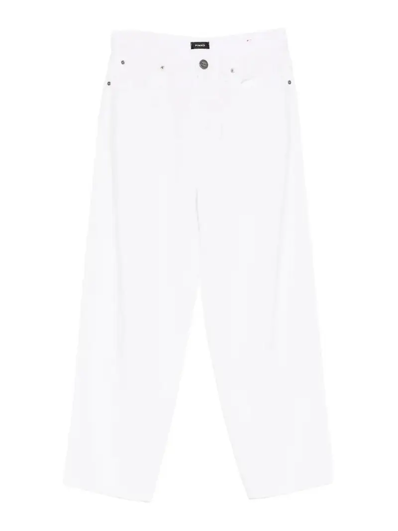 Pantaloni in denim Estelle Egg Bianco