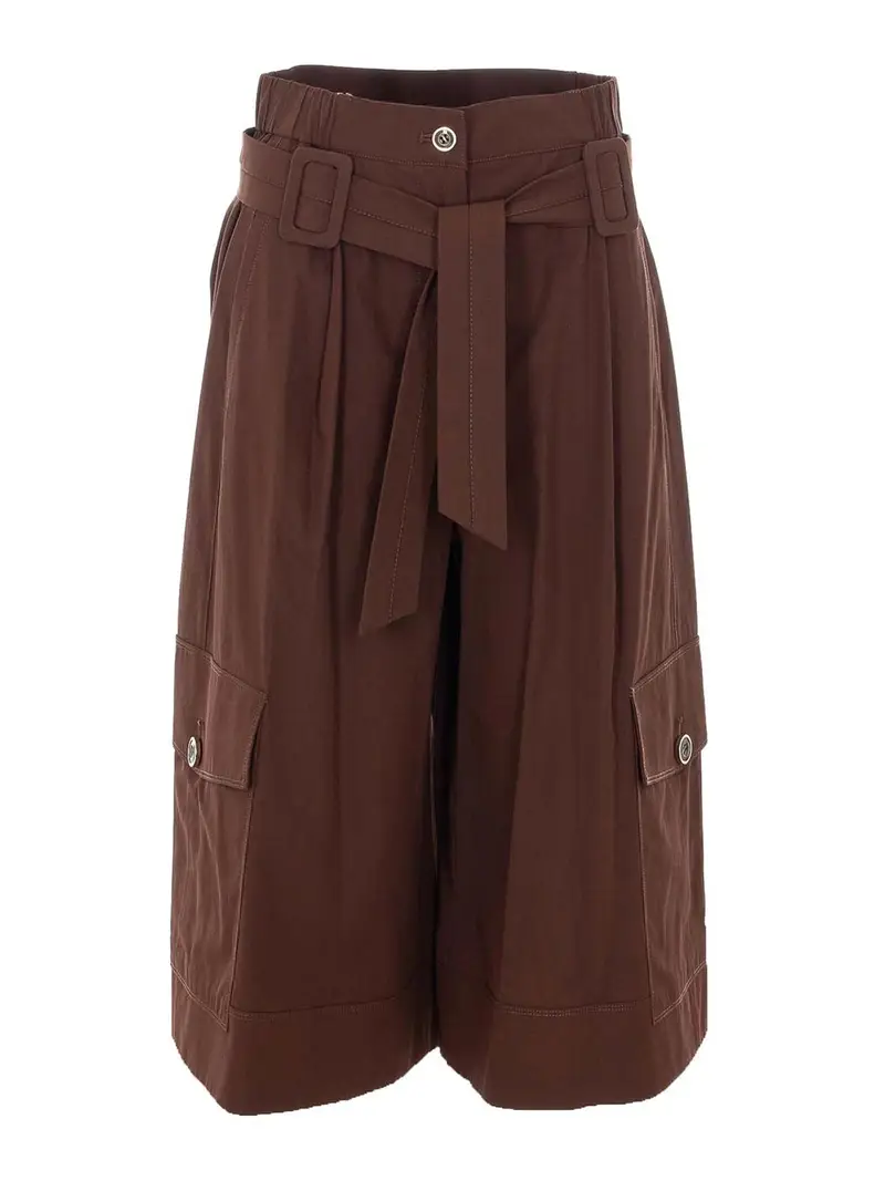 Pantaloni Patricia marroni Marrone