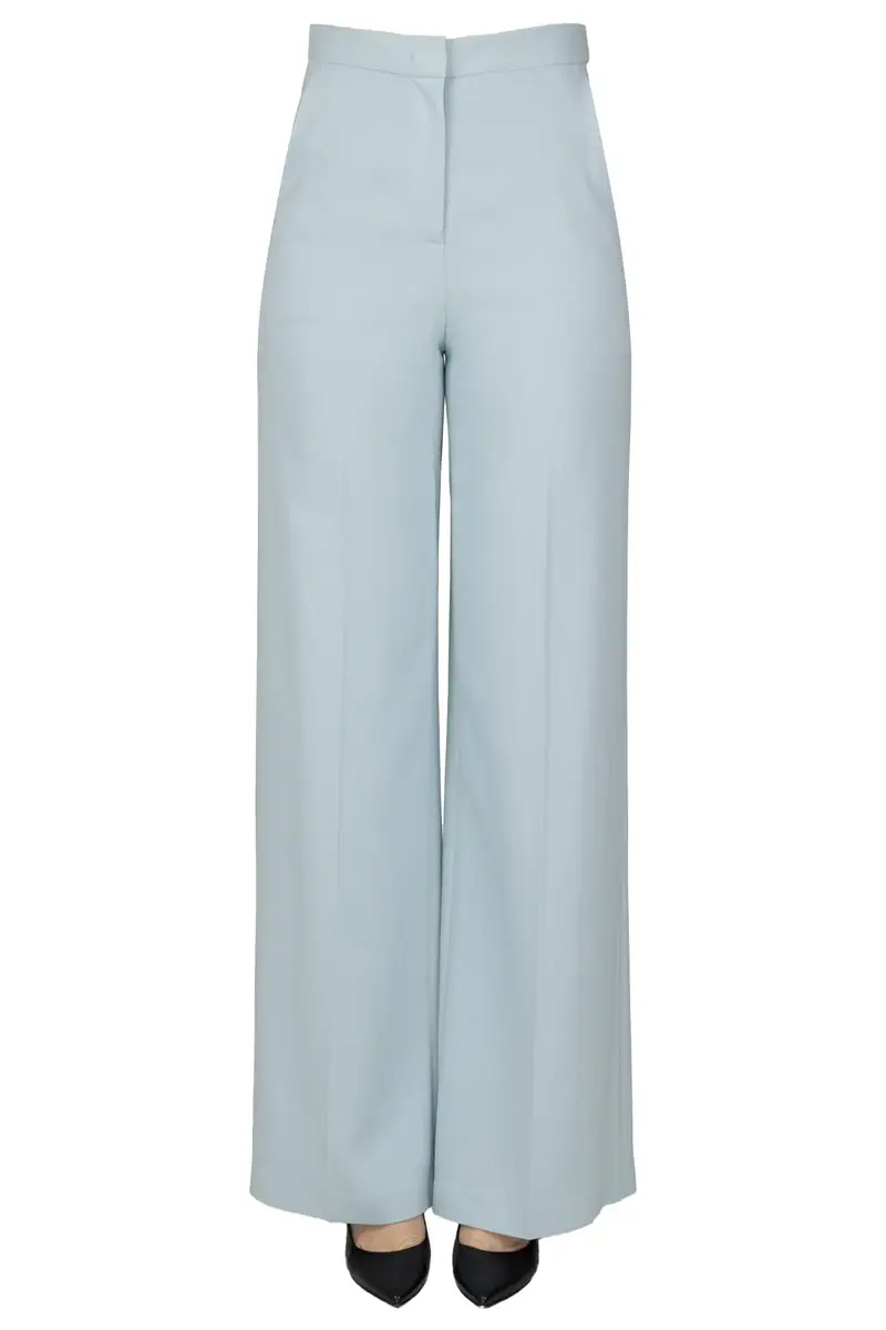 Pantaloni Pergamino Celeste