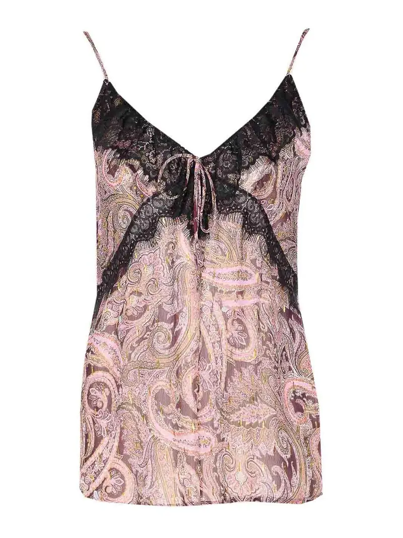 Parte superiore multicolore Color Carne E Neutri