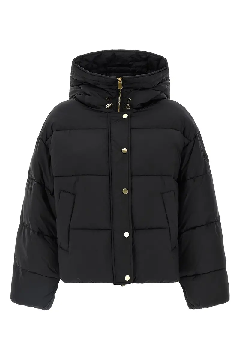 Piumino 'Impasto' Nero