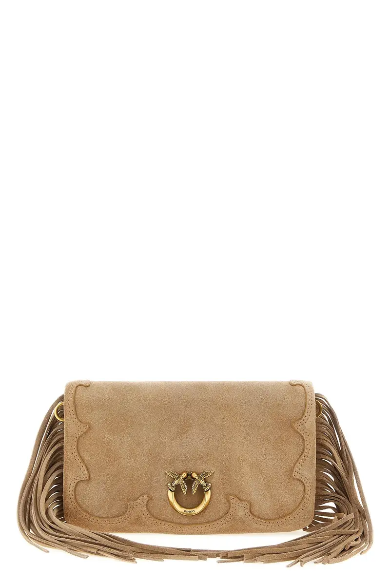 Pochette Love Click Soft Horizontal Mini Beige