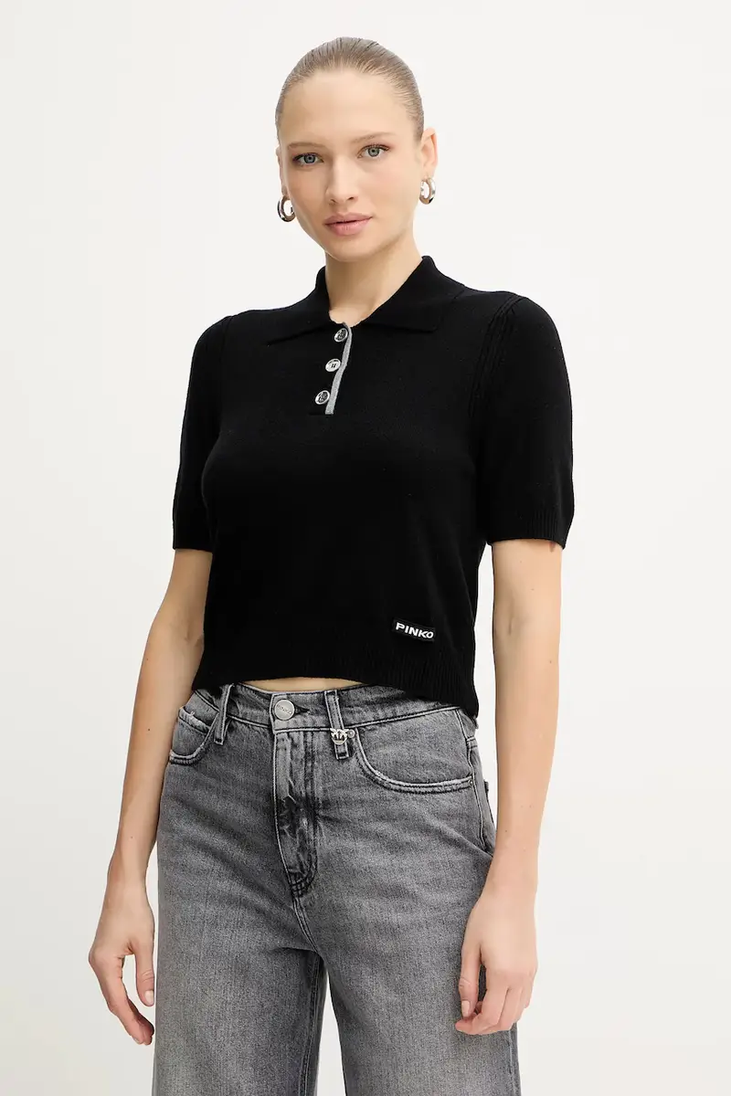 Pinko Polo Donna Nero 3890043