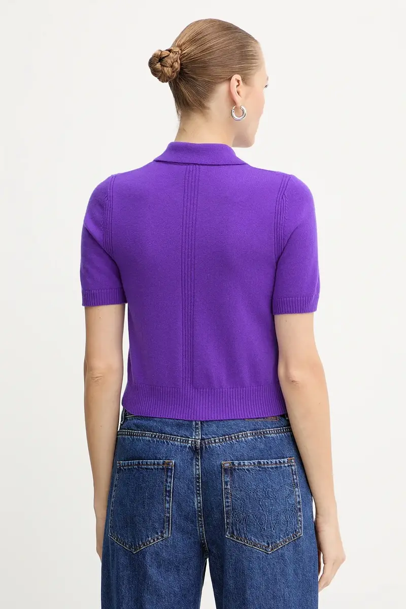 Pinko Polo Donna Viola 3890618 miniatura 3