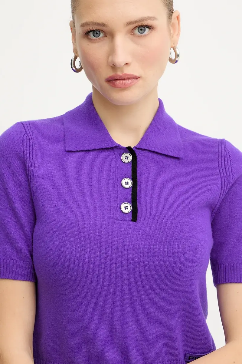 Pinko Polo Donna Viola 3890618 miniatura 4