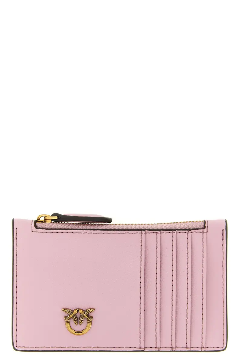 Portacarte Airone Rosa