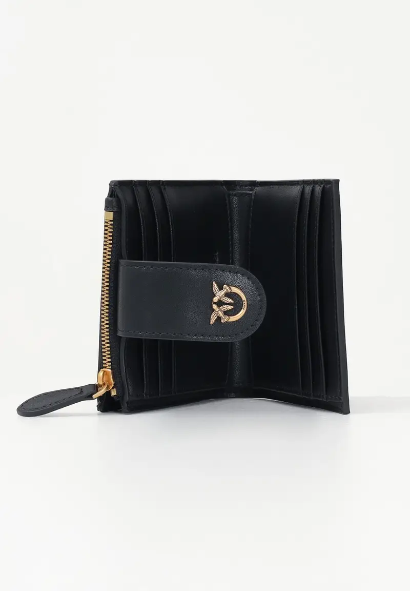 Pinko Portafogli Donna Nero 921865 miniatura 3