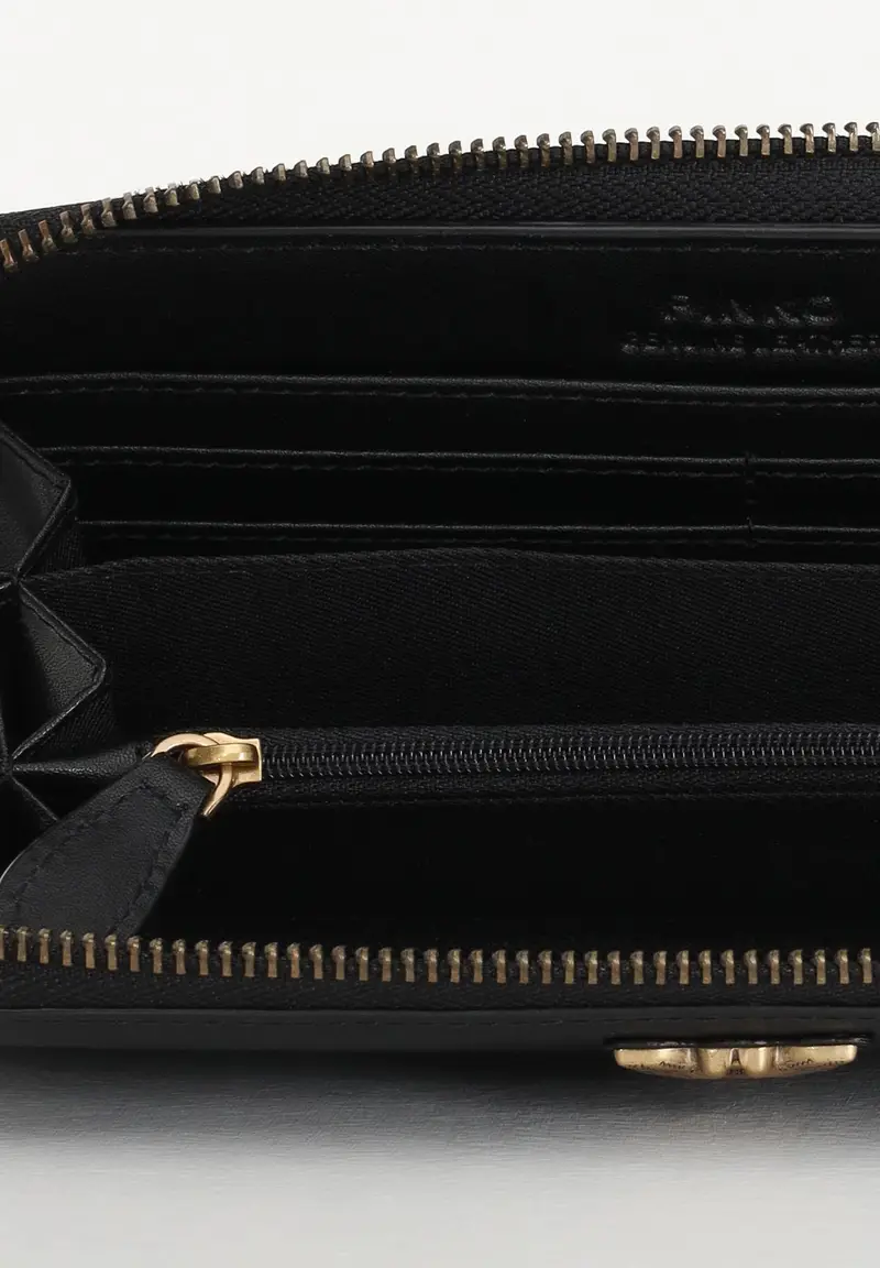 Pinko Portafogli Donna Nero 921447 miniatura 3