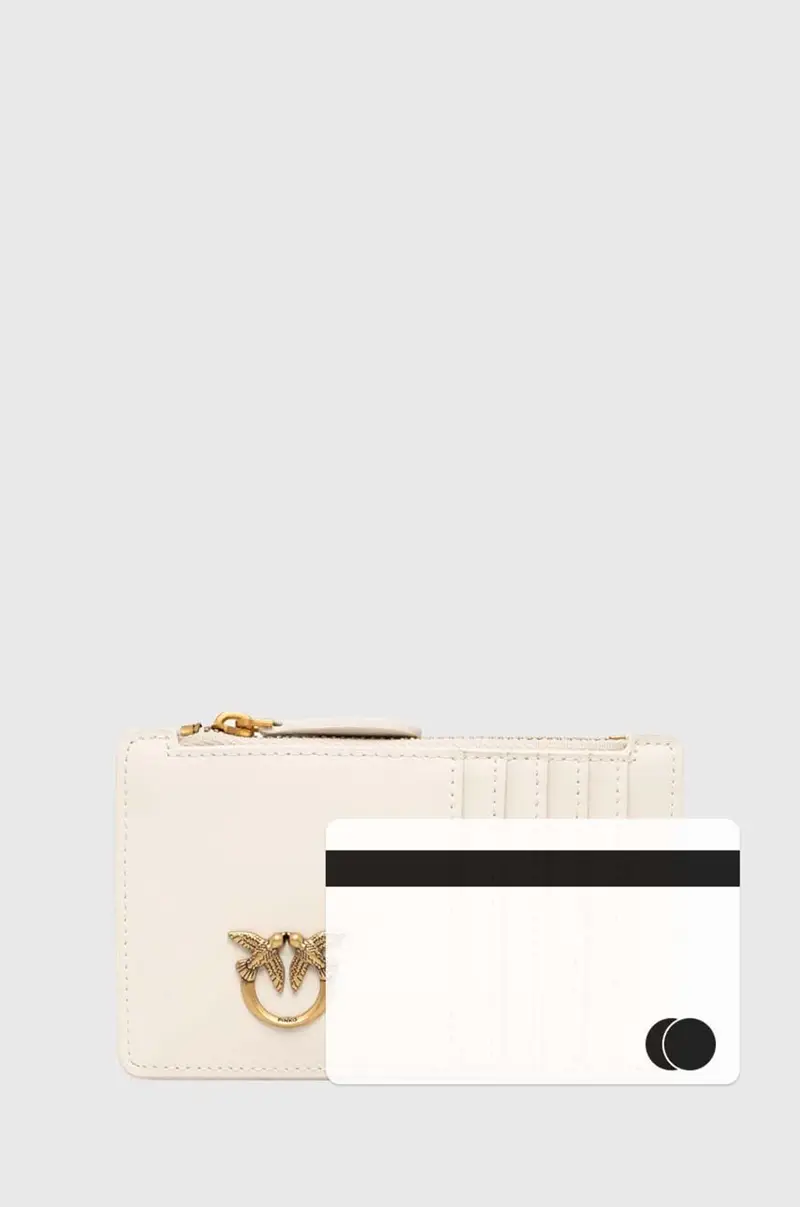 portafoglio in pelle donna colore bianco miniatura 4