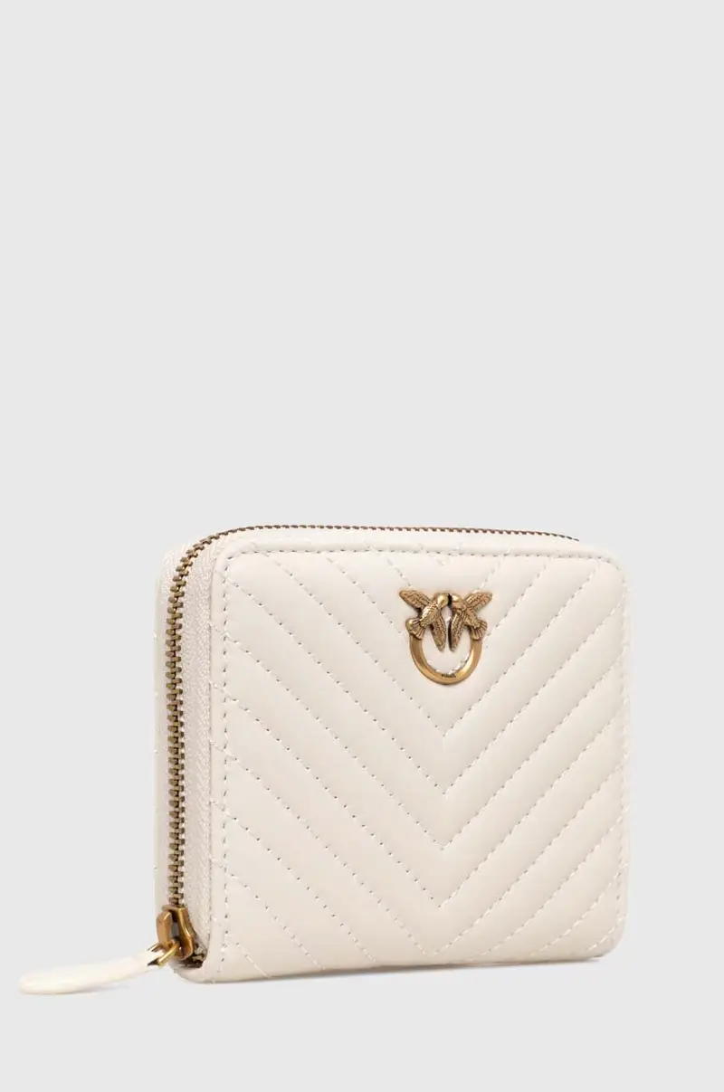 portafoglio in pelle donna colore bianco miniatura 2