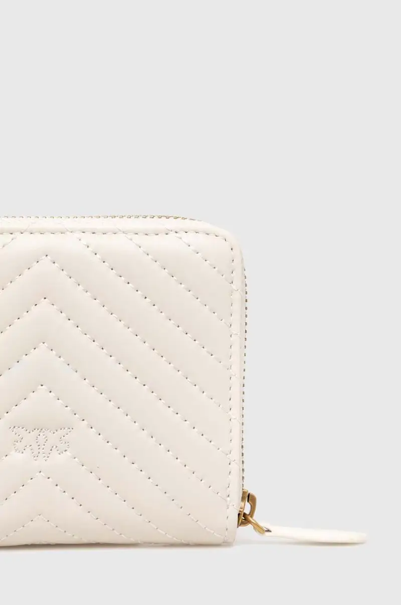 portafoglio in pelle donna colore bianco miniatura 3