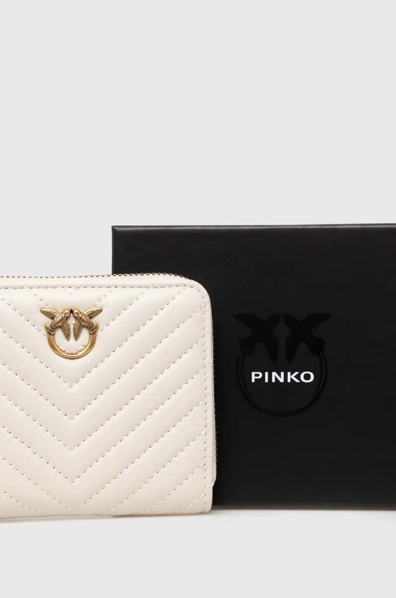 portafoglio in pelle donna colore bianco miniatura 5