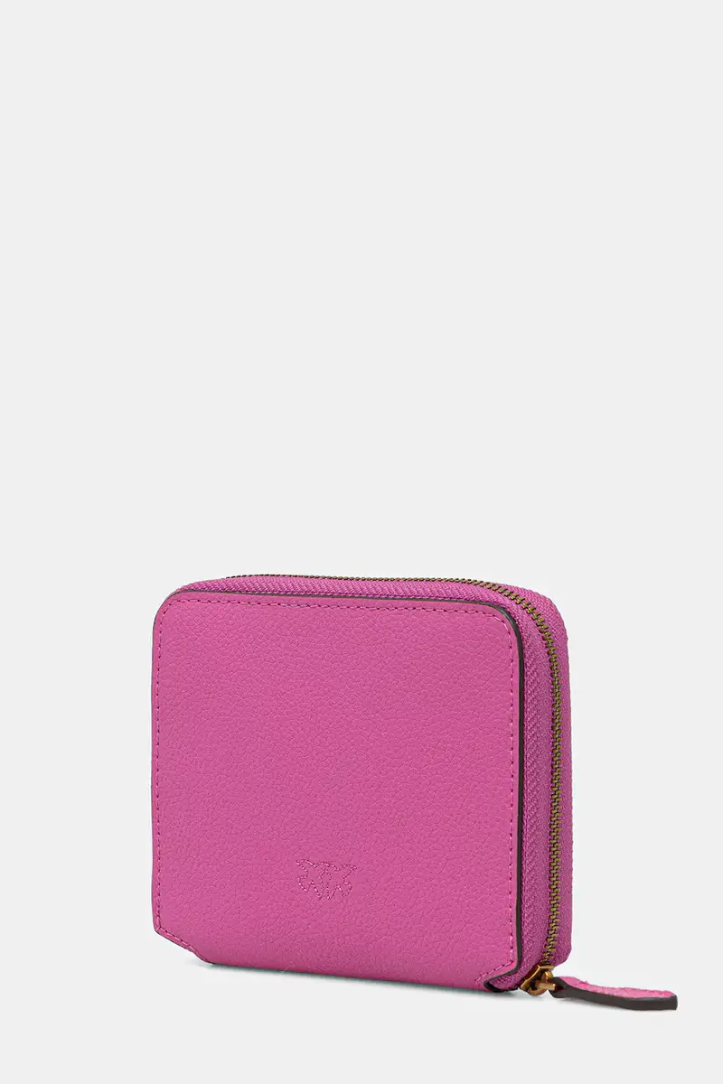 portafoglio in pelle donna colore rosa 100249 A29Q miniatura 3
