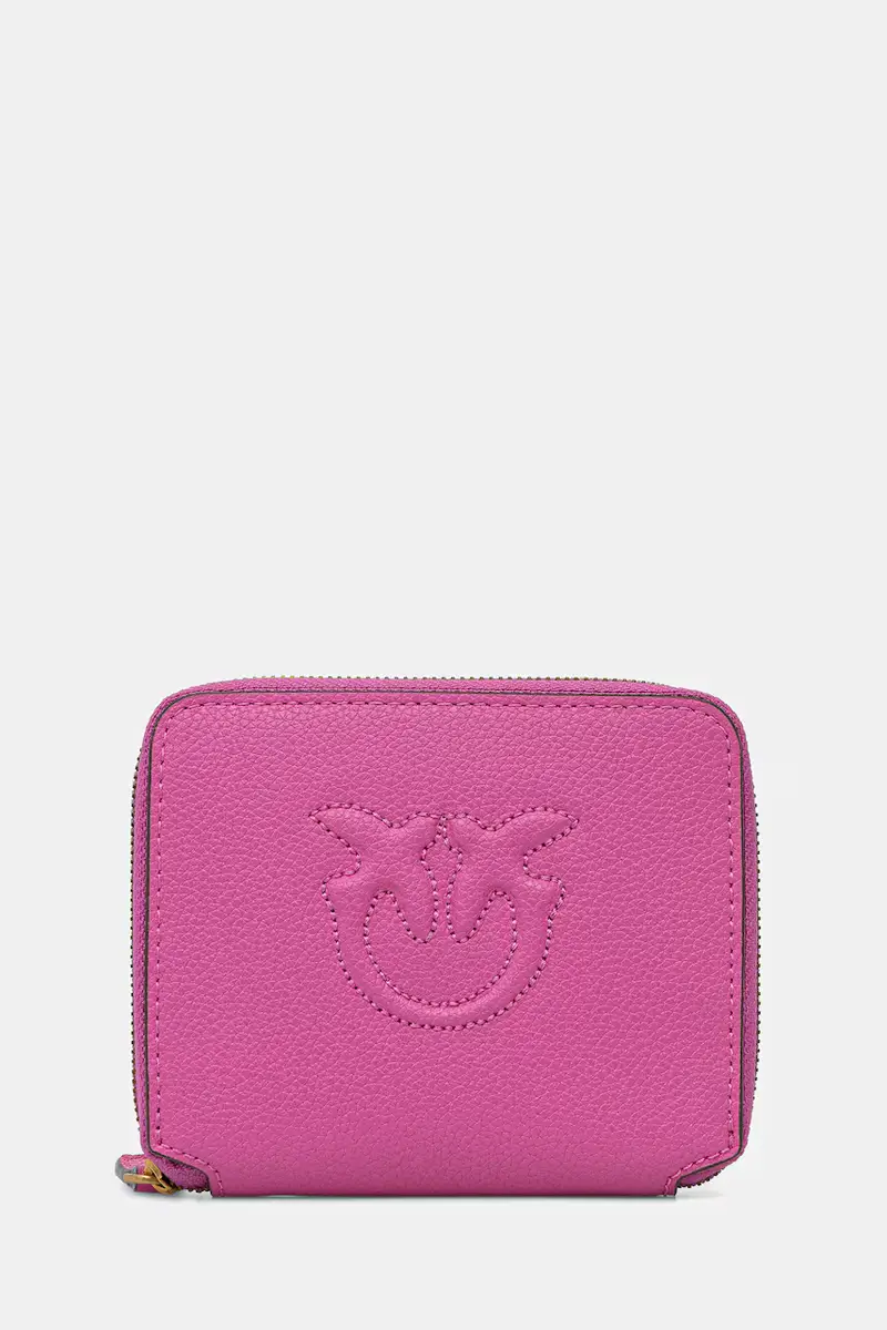 portafoglio in pelle donna colore rosa 100249 A29Q