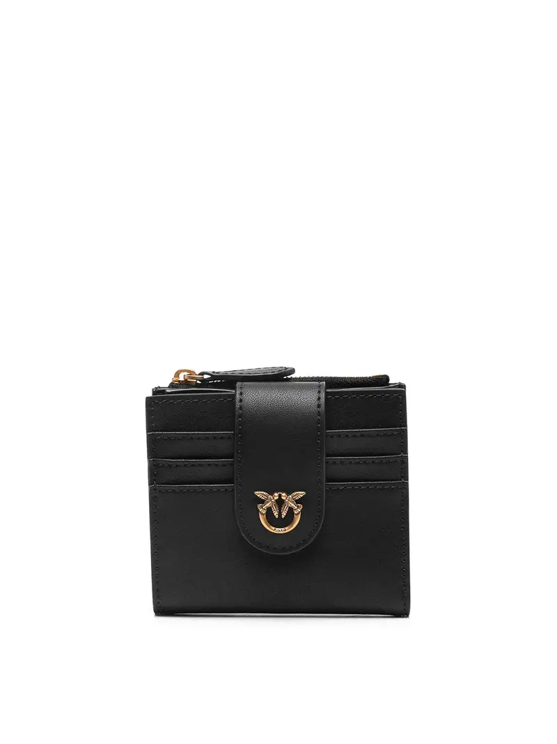 Portafoglio multiuso in pelle Oro