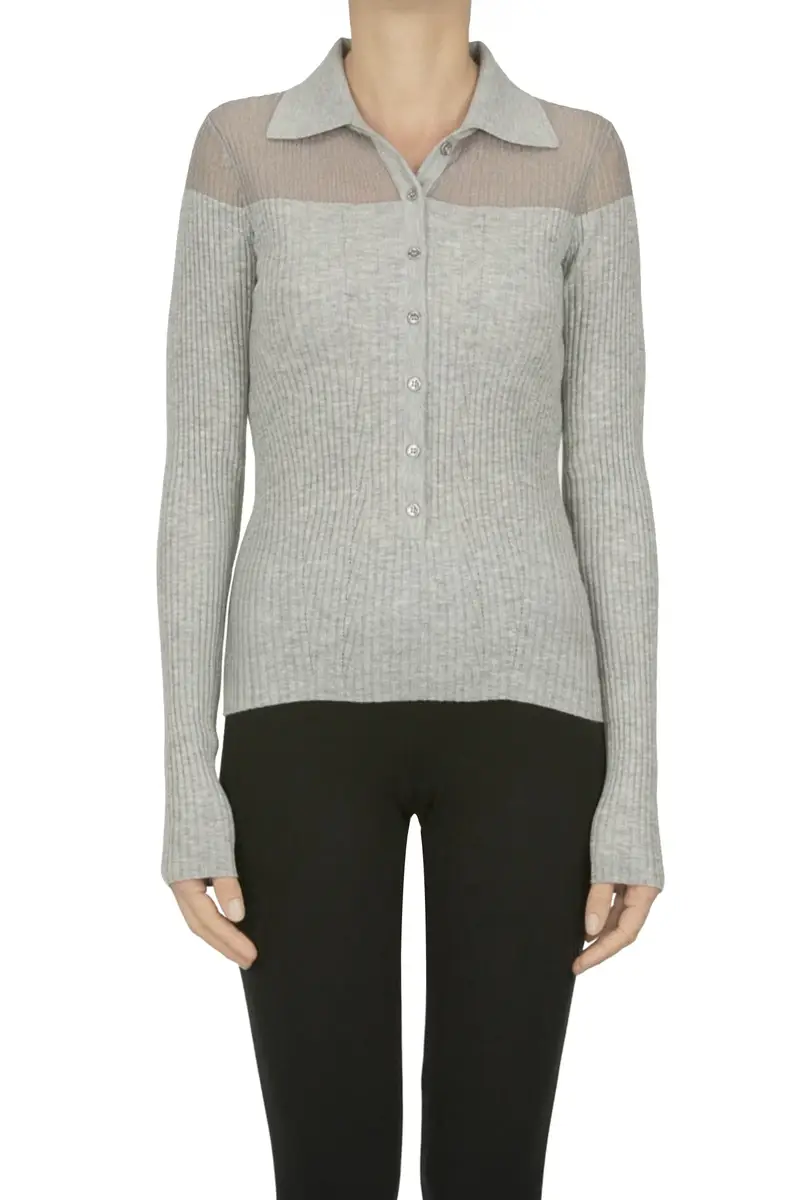 Pullover Makalu stile polo