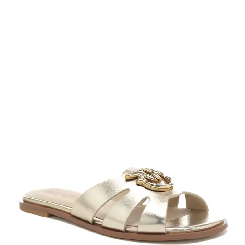 scarpe basse da donna milly con stampa laminata platino miniatura 2