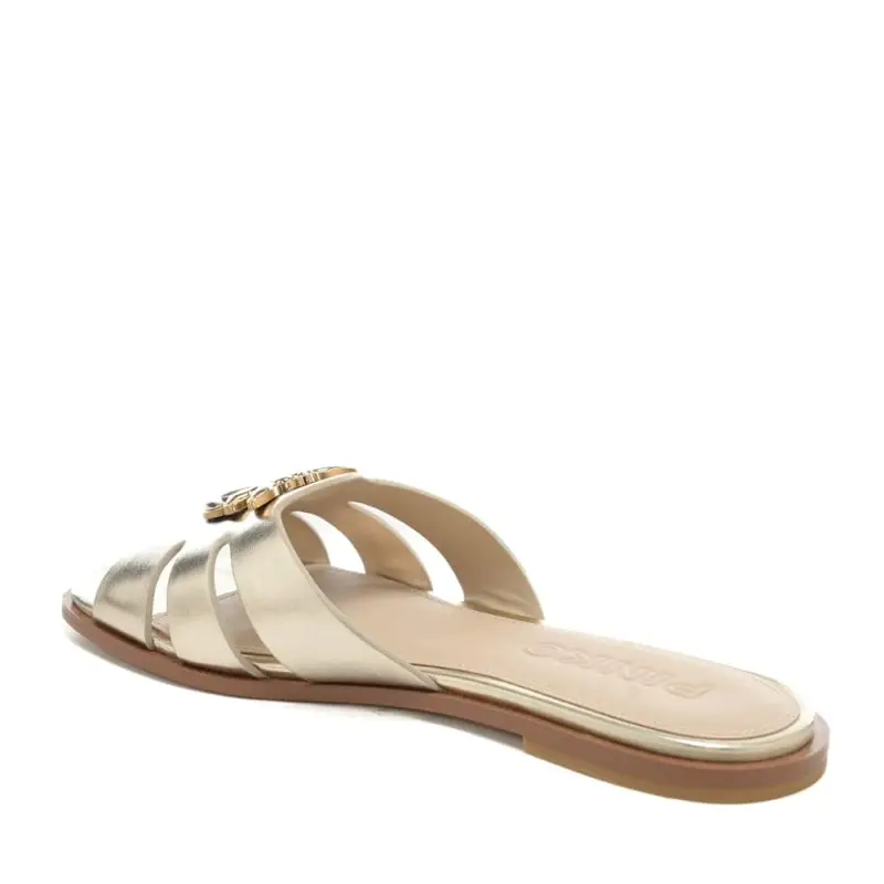 scarpe basse da donna milly con stampa laminata platino miniatura 3