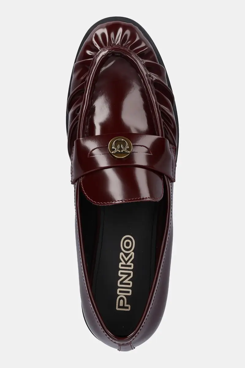 scarpe in pelle Nora 01 donna colore granata SD0435P114P61 miniatura 4