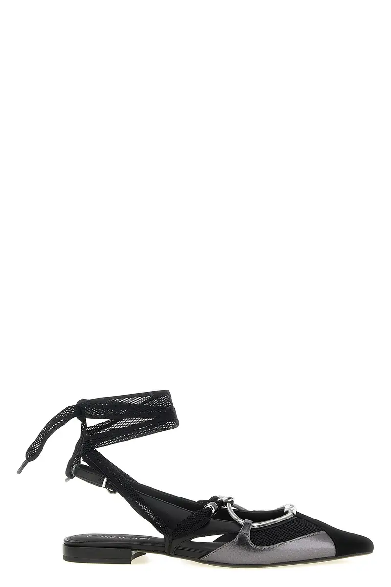 Slingback 'Gianira 30' Nero