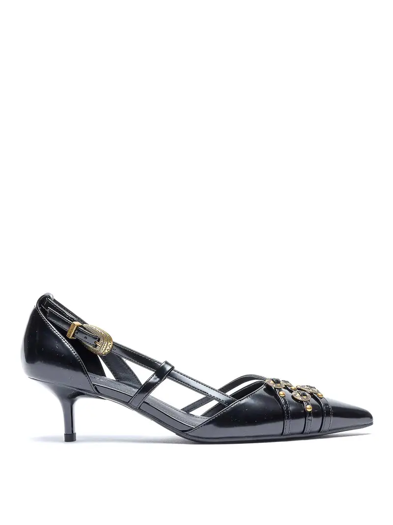 Slingback Gloria nera Nero