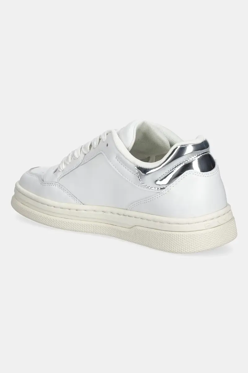 sneakers in pelle Mandy donna colore bianco SS0077 P014 ZI6 miniatura 3