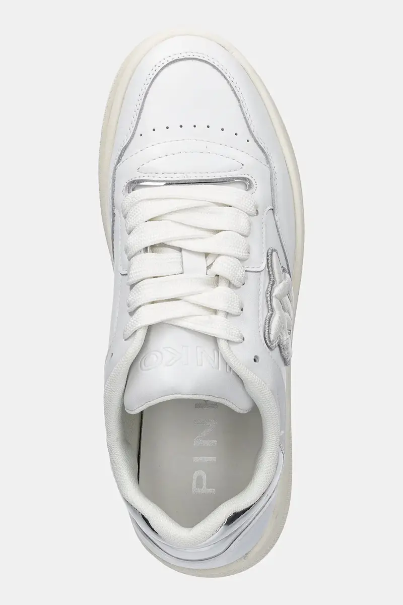 sneakers in pelle Mandy donna colore bianco SS0077 P014 ZI6 miniatura 4