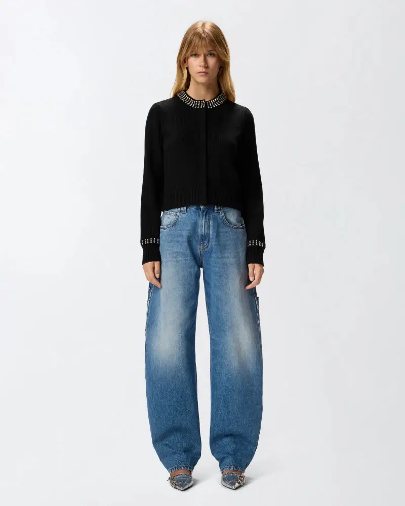 Pinko Cardigan Nero 3049829