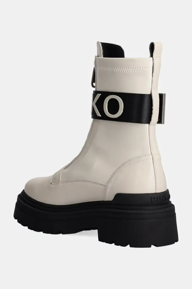 stivaletti alla caviglia Mia donna colore beige SD0219 P061 DY7 miniatura 3