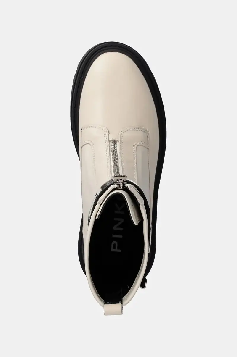 stivaletti alla caviglia Mia donna colore beige SD0219 P061 DY7 miniatura 4