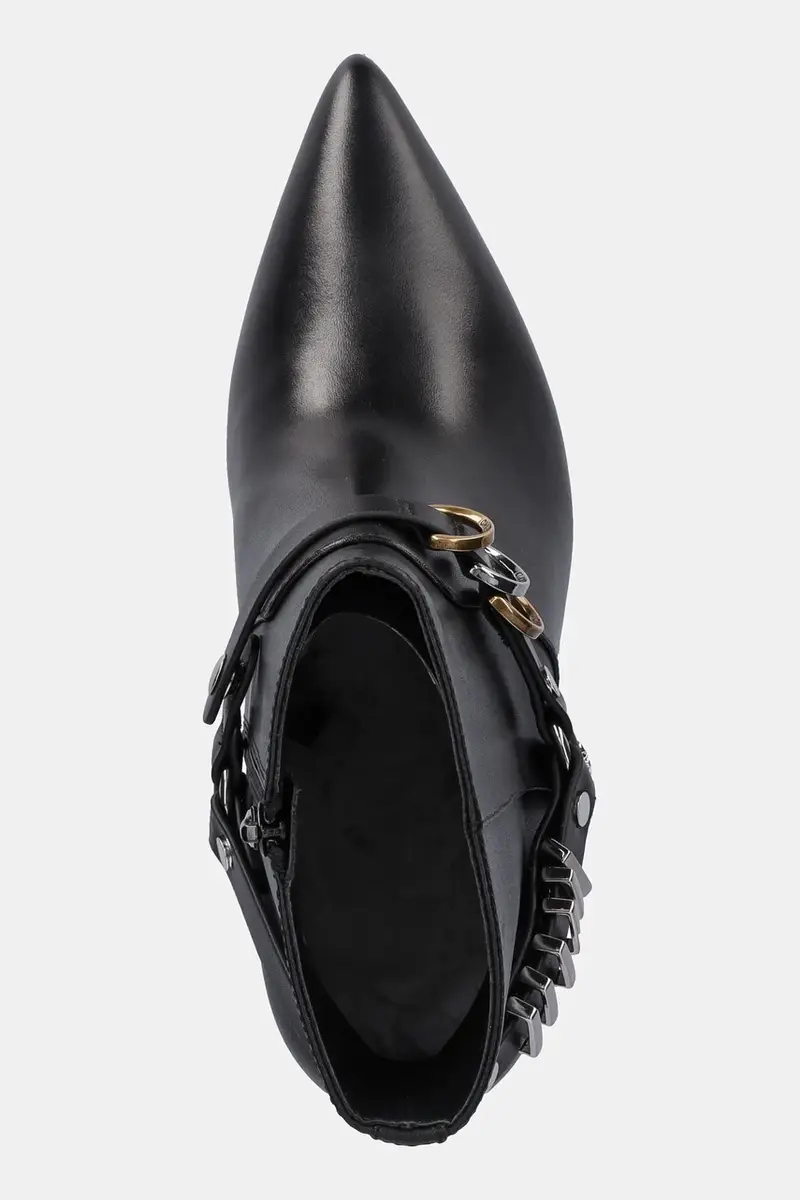 stivaletti alla caviglia Viola 02 donna colore nero SD0417P001Z99 miniatura 4