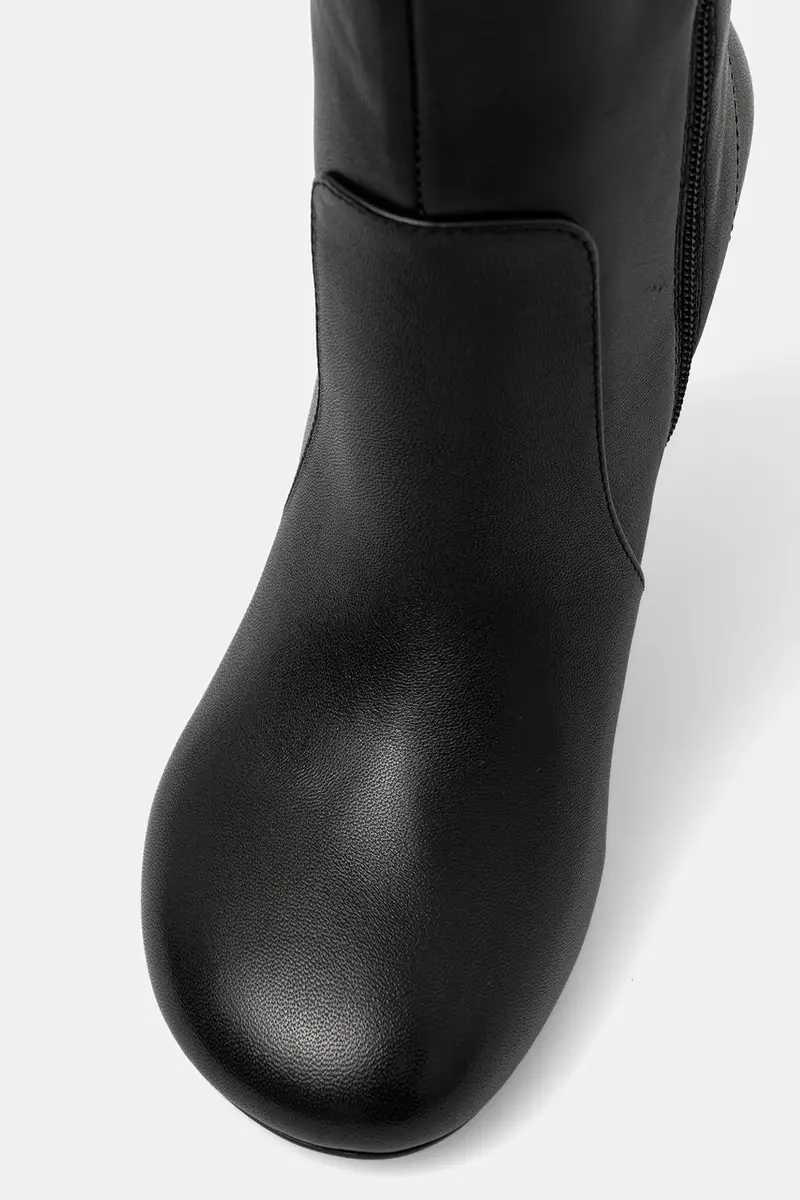 stivali in pelle Polly 02 donna colore nero SD0281P003Z99 miniatura 4