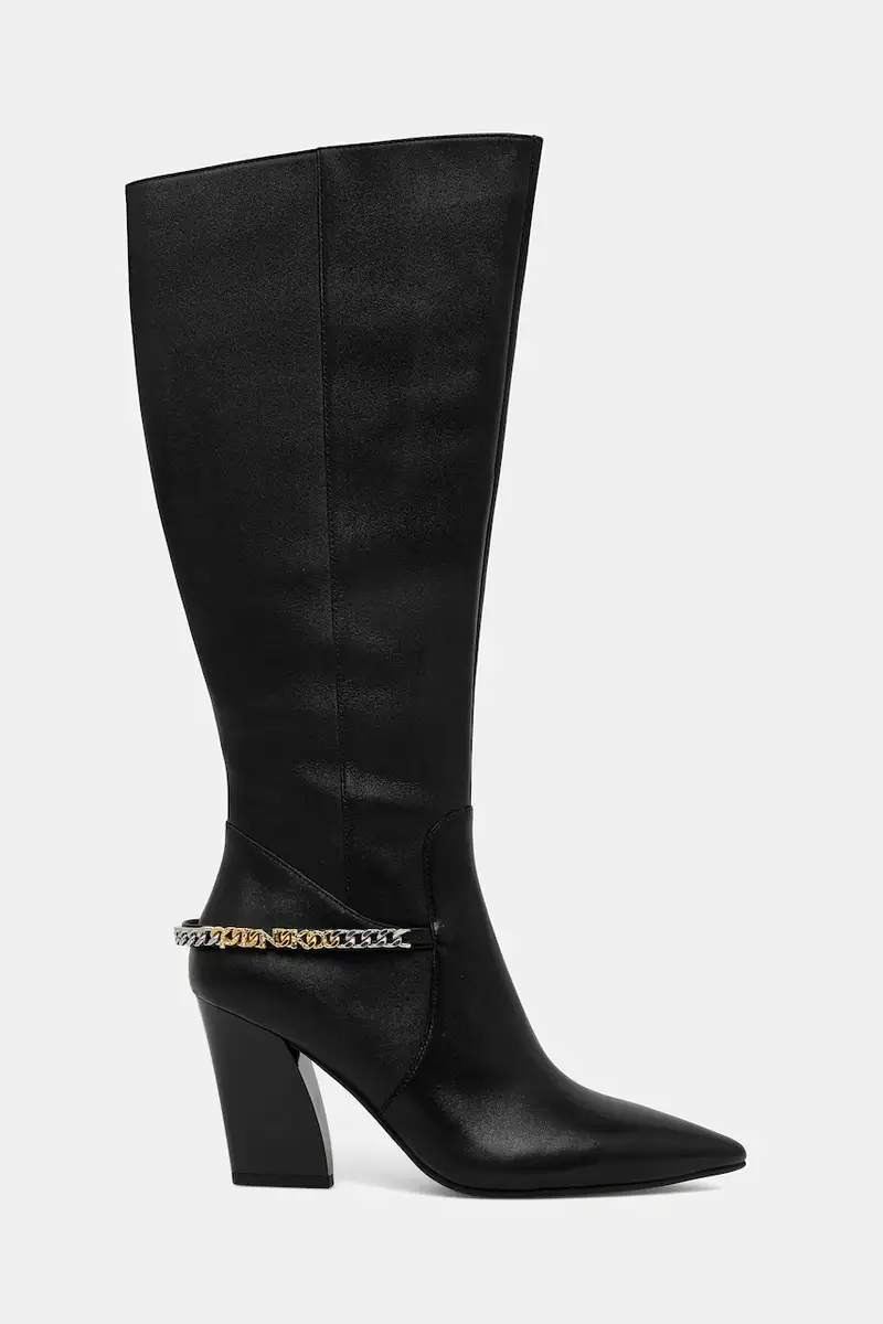 stivali in pelle Viola 03 donna colore nero SD0419P087Z99 miniatura 2